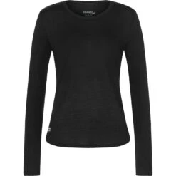 Saucony Peregrine Merino Shirt Met Lange Mouwen - Zwart -Saucony saucony peregrine merino long sleeve women black 1 1551614