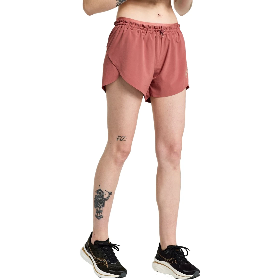 Saucony Pinnacle 2.5" Dames Shorts - Apple Butter 5 Saucony Pinnacle 2.5" Dames Shorts - Apple Butter - Afbeelding 3