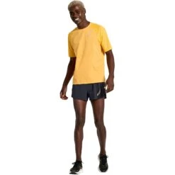 Saucony Pinnacle Shirt Met Korte Mouwen - Blazing Orange -Saucony saucony pinnacle short sleeve shirt blazing orange 3 1451809