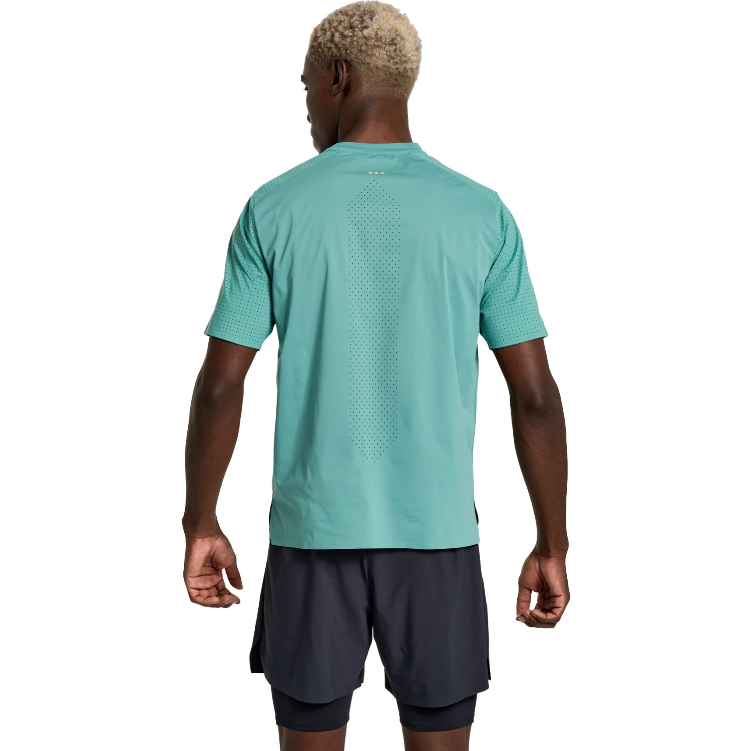 Saucony Pinnacle Shirt Met Korte Mouwen - Moss 4 Saucony Pinnacle Shirt Met Korte Mouwen - Moss - Afbeelding 2