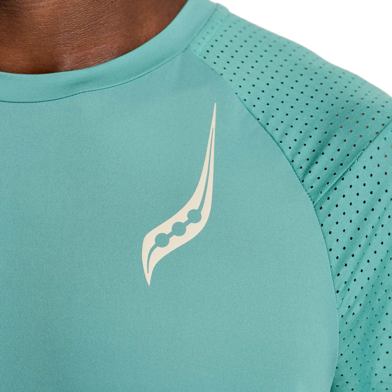 Saucony Pinnacle Shirt Met Korte Mouwen - Moss 7 Saucony Pinnacle Shirt Met Korte Mouwen - Moss - Afbeelding 5