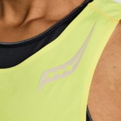 Saucony Pinnacle Dames Tanktop - Citron -Saucony saucony pinnacle tank top women citron 4 1452113