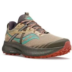 Saucony Ride 15 TR Dames Hardloopschoenen - Desert/sprig -Saucony saucony ride 15 tr running shoes women desert sprig 5 1377859