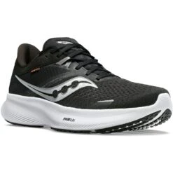 Saucony Ride 16 Hardloopschoenen - Black/white -Saucony saucony ride 16 running shoes black white 5 1377165 1