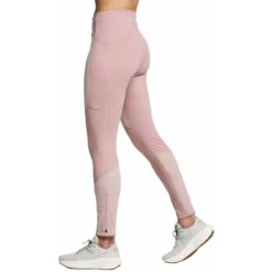Saucony Runshield Dames Legging - Smoke Heather -Saucony saucony runshield tights women smoke heather 4 1551788