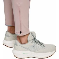 Saucony Runshield Dames Legging - Smoke Heather -Saucony saucony runshield tights women smoke heather 8 1551791