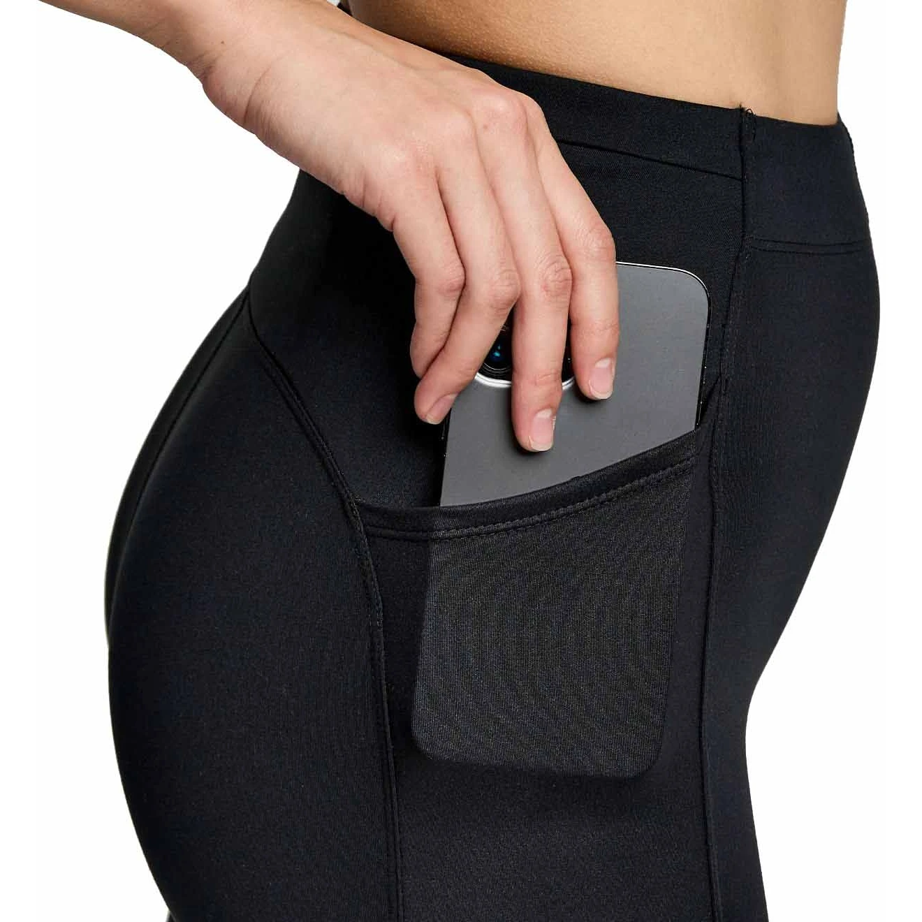 Saucony Solstice Dames Legging - Zwart 10 Saucony Solstice Dames Legging - Zwart - Afbeelding 8