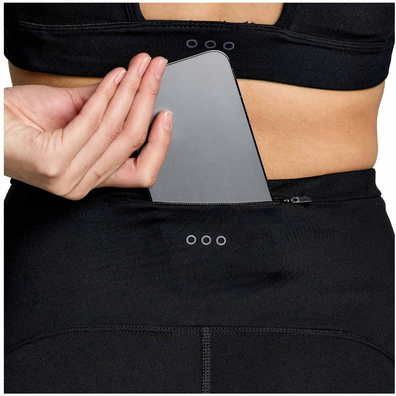 Saucony Solstice Dames Legging - Zwart 11 Saucony Solstice Dames Legging - Zwart - Afbeelding 9