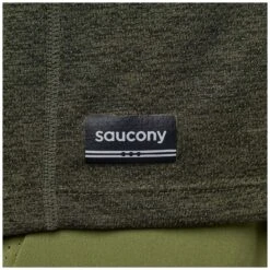 Saucony Stopwatch Graphic Shirt Met Lange Mouwen - Umbra Heather Graphic -Saucony saucony stopwatch graphic long sleeve shirt umbra heather graphic 16 1551941