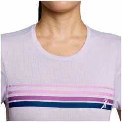 Saucony Stopwatch Graphic Dames Shirt Met Korte Mouwen - Mauve Graphic -Saucony saucony stopwatch graphic short sleeve women mauve graphic 5 1551961