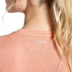 Saucony Stopwatch Dames Shirt Met Korte Mouwen - Zenith Heather -Saucony saucony stopwatch short sleeve shirt women zenith heather 4 1451928