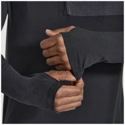 Saucony Sunday 1/4 Zip Shirt - Black -Saucony saucony sunday 1 4 zip shirt black 6 1326364