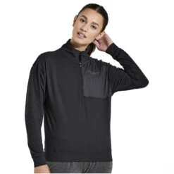 Saucony Sunday 1/4 Zip Women's Shirt - Black