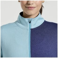Saucony Sunday 1/4 Zip Women's Shirt - Rainfall Heather 9 Saucony Sunday 1/4 Zip Women's Shirt - Rainfall Heather -Saucony saucony sunday 1 4 zip women rainfall heather3 1317663