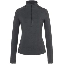 Saucony Triumph 3D 1/2 Zip Dames Shirt Met Lange Mouwen - Zwart Heather 15 Saucony Triumph 3D 1/2 Zip Dames Shirt Met Lange Mouwen - Zwart Heather -Saucony saucony triumph 3d 1 2 zip long sleeve shirt women black heather 4 1551929