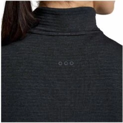 Saucony Triumph 3D 1/2 Zip Dames Shirt Met Lange Mouwen - Zwart Heather 20 Saucony Triumph 3D 1/2 Zip Dames Shirt Met Lange Mouwen - Zwart Heather -Saucony saucony triumph 3d 1 2 zip long sleeve shirt women black heather 9 1551934