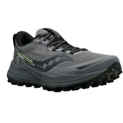 Saucony Xodus Ultra 2 Hardloopschoenen - Gravel/blk -Saucony saucony xodus ultra 2 running shoes gravel blk1 1500699